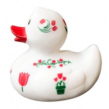 flower rubber ducky