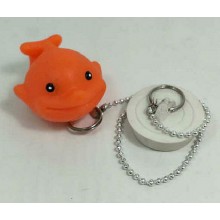 fish shape sink stopper