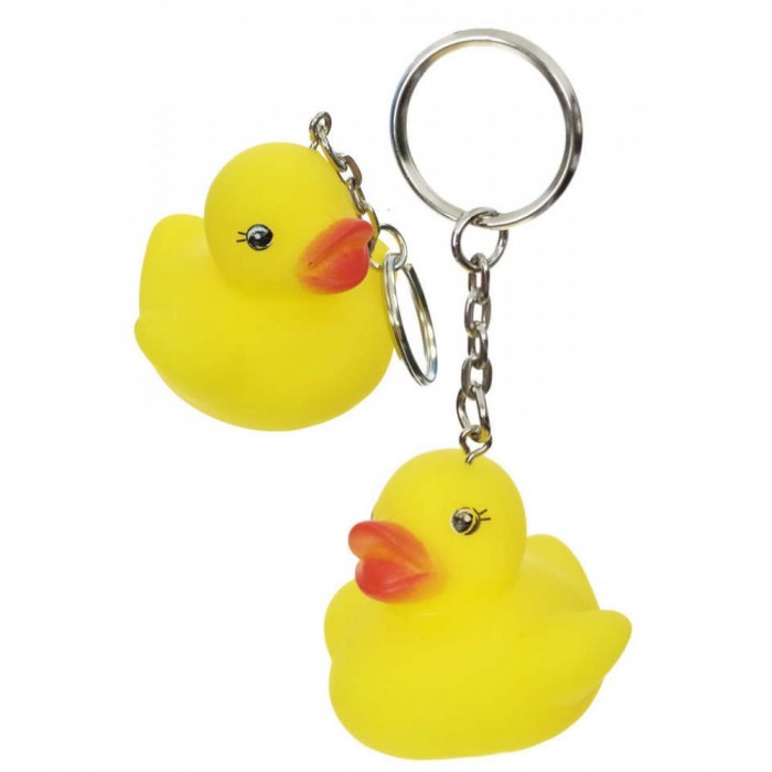 plush duck keychain