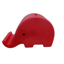 rubber elephant coin bank