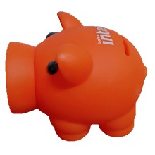 plastic coin bank