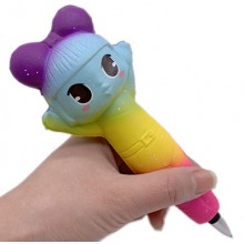 cute girl squishy pen case