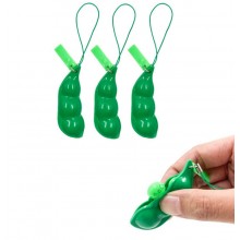 green soy bean fidget toy wholesale