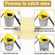 Auto Reset Flip N Slide Bucket Lid  Rat Killer Mouse Trap