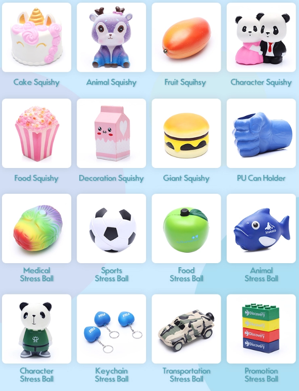 custom squishy manufacturer in China